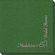 Corner Text with Graphic Double Hearts Linen Like Napkins Image 1 of 3
